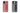 Two Hadoro phone cases with patterned designs and straps on a white background
