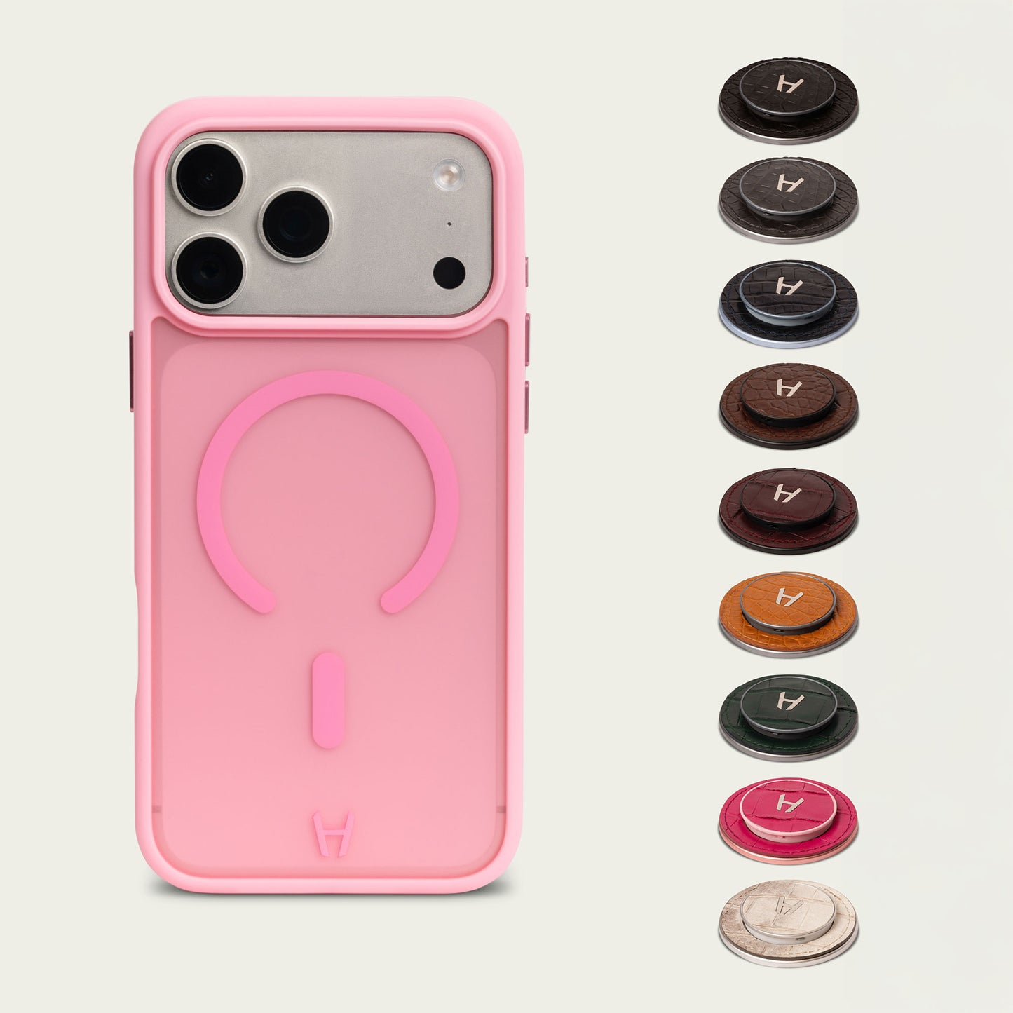 Silicone Frosted Case + Magsafe Handle Bundle